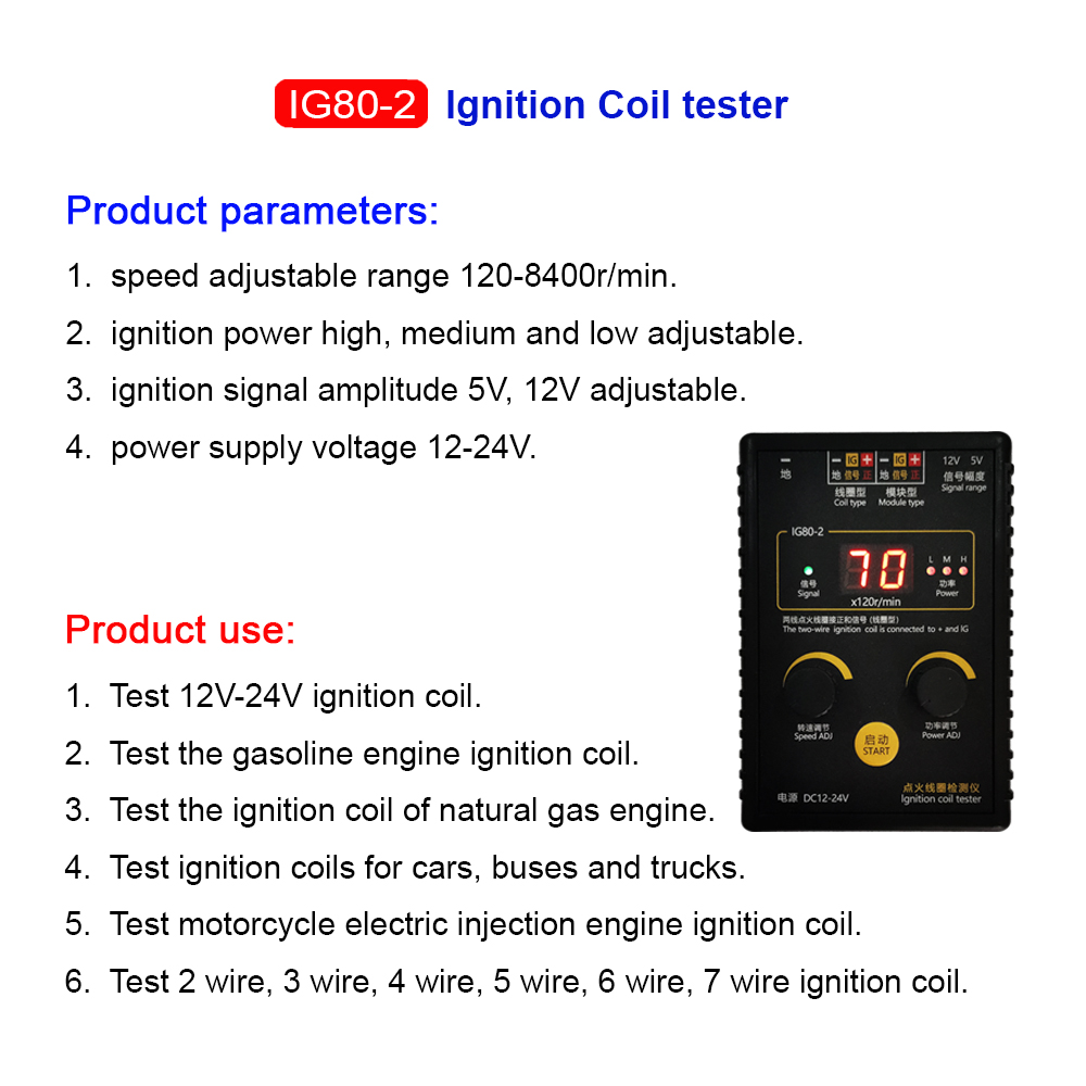 Update! IG80-2 Automobile Igni - Co Detector Plug 评论和价格