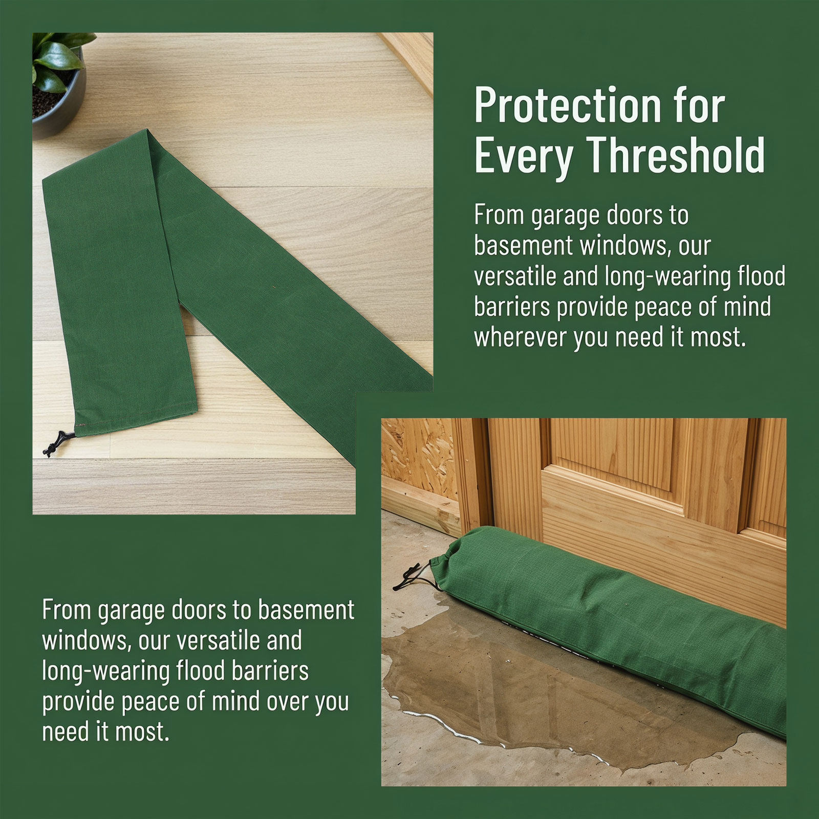3Pcs Reusable Flood Barrier Sa - Flood Barrier Bag 评论和价格