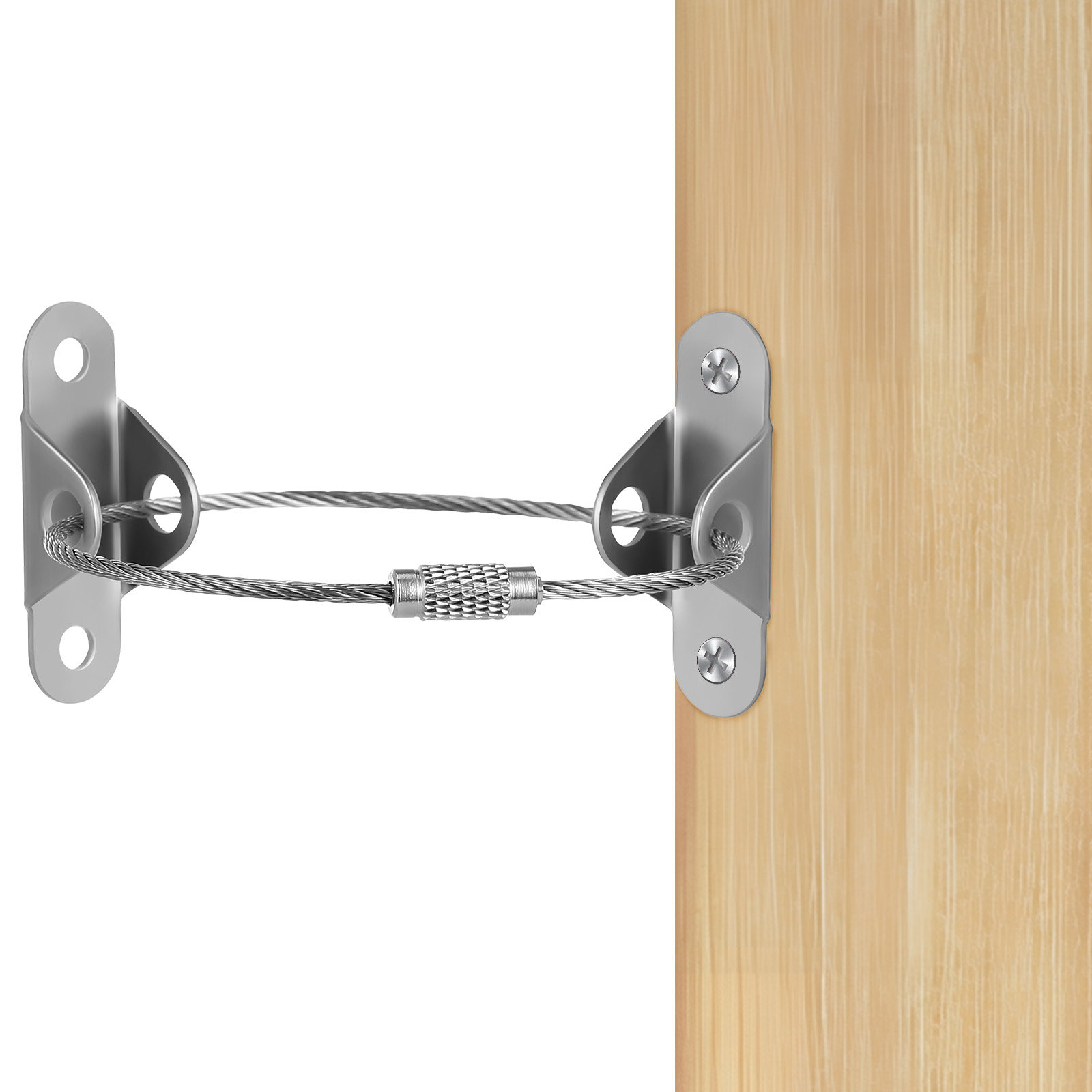6Sets Secure Furniture to Wall - Earthquake Anchor Strap 评论和价格