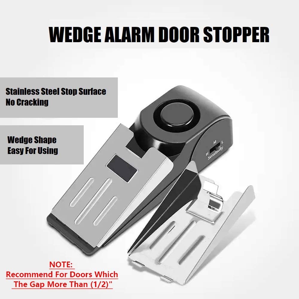 1Pc Door Stopper Alarm Portabl - Door Stop Alarm 评论和价格