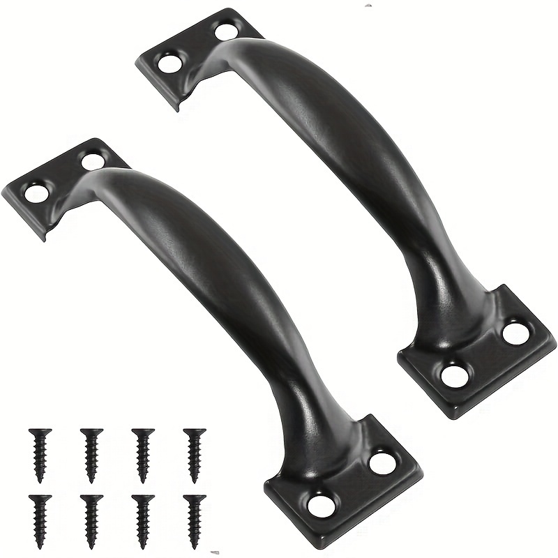 2Pcs DIY Furniture Iron Handle - Window Lock Bar 评论和价格