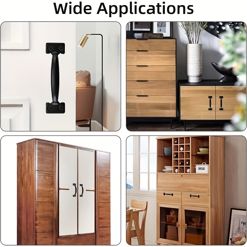 2Pcs DIY Furniture Iron Handle - Window Lock Bar 评论和价格